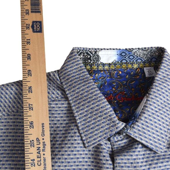 Robert Graham  XL Multicolored Long Sleeve Shirt Flip Cuff - Picture 4 of 12